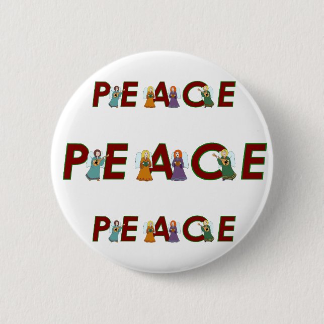 Angels of Peace Button (Front)