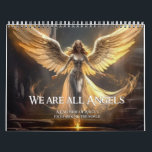 Angels of the World Calendar<br><div class="desc">Whether you're looking for a meaningful gift or a personal treasure, "We are All Angels" is a perfect choice. Its imagery embraces the beauty of diversity and spirituality, reminding us that angels exist in every corner of the globe, transcending boundaries and uniting us all. Invite these celestial beings into your...</div>