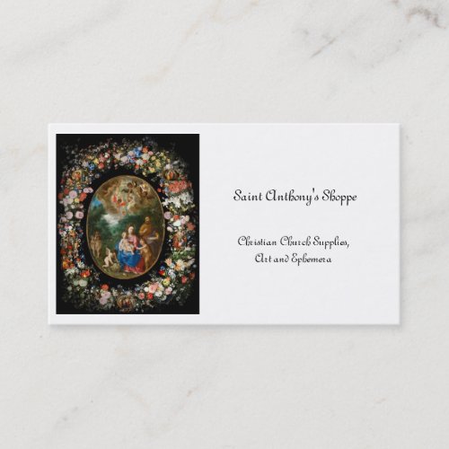 Angels Offering Gifts Business Card