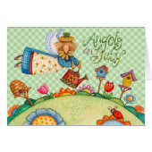 Angels on Duty - Greeting Card (Front Horizontal)
