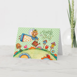 Angels on Duty - Greeting Card