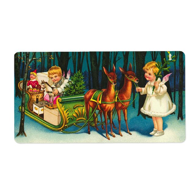 Angels on the Way Label (Front)