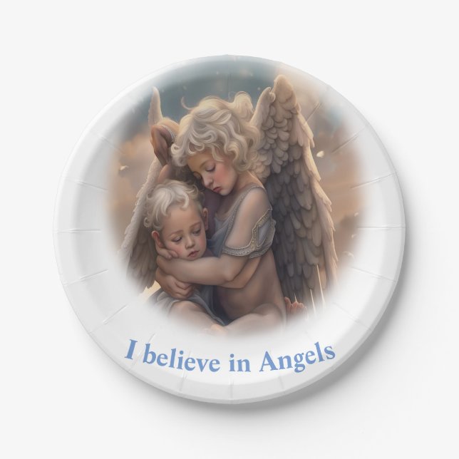 Angels Paper Plates (Front)