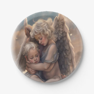 Angels Paper Plates