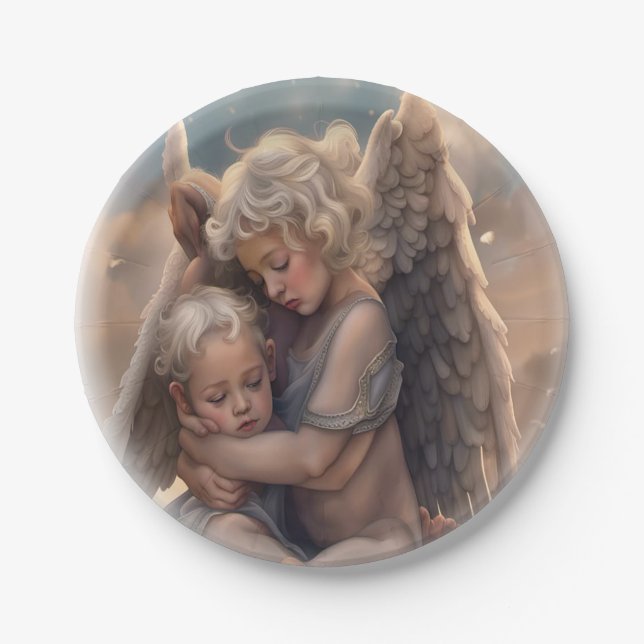 Angels Paper Plates (Front)
