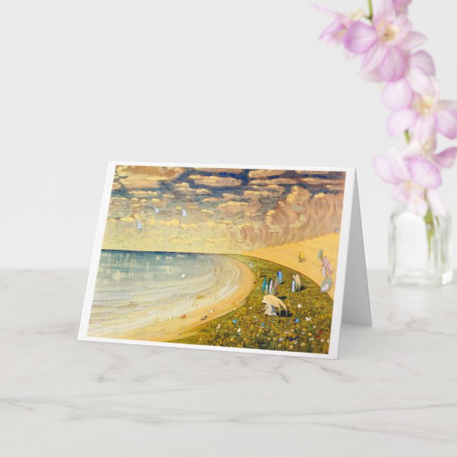 Angels (Paradise) | Mikalojus Ciurlionis | Card (Orchid)