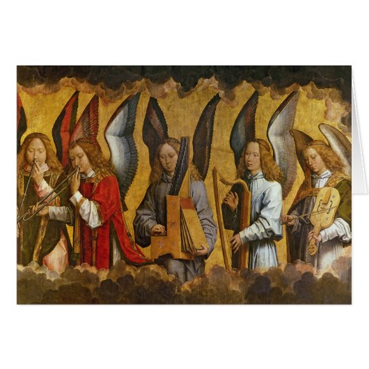Angels Playing Musical Instruments Cards (Front Horizontal)
