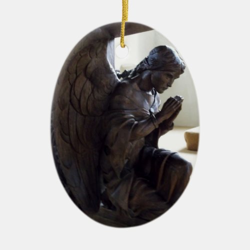 Angels Prayer Ceramic Ornament