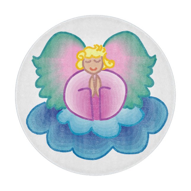 Angels Prayer Cutting Board (Front)
