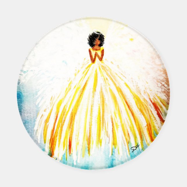 Angels Premium Acrylic Coaster Set (Single)