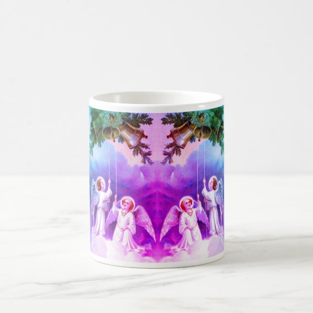 Angels ringing bells coffee mug (Center)