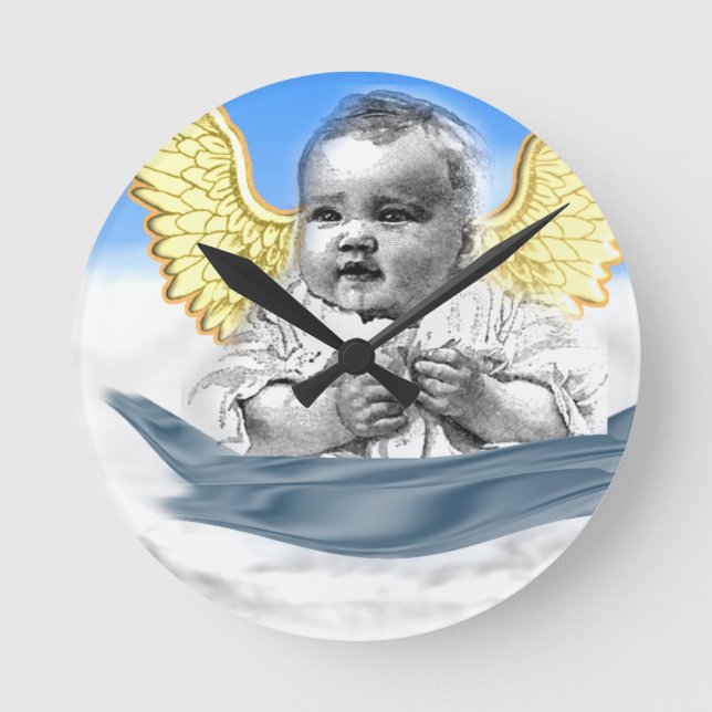 Angels Round Clock (Front)