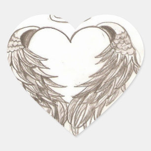 Angels``s lifes/ heart sticker