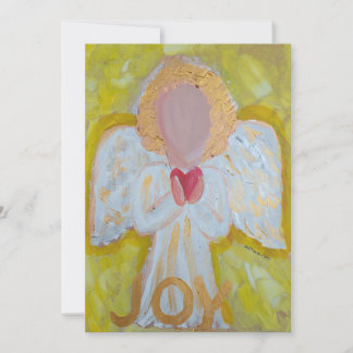 Angels Series - Joy - Flat Holiday Card