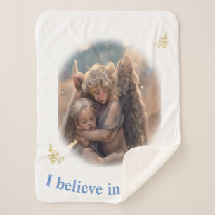 Angels Sherpa Blanket