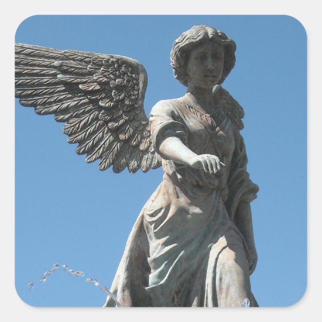 Angels Square Sticker (Front)