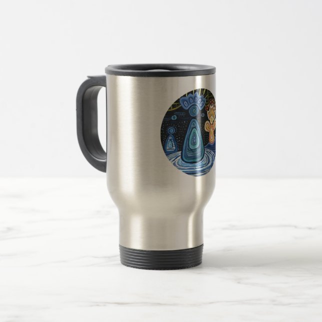 Angels Stainless Steel 444 ml  Travel/Commuter Mug (Front Left)