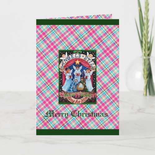 Angels Still Sing Christmas note card