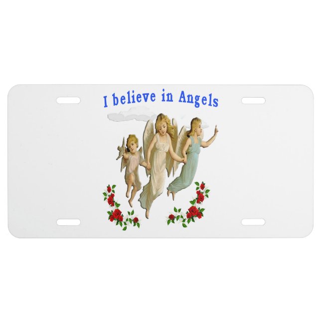 Angels t-shirts license plate (Front)