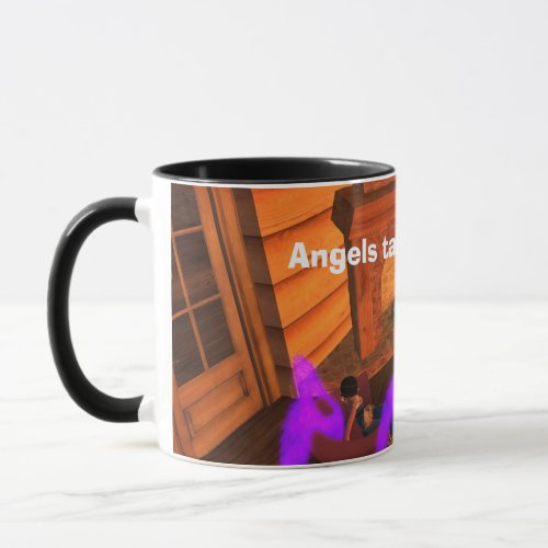 Angels taking a break Mug