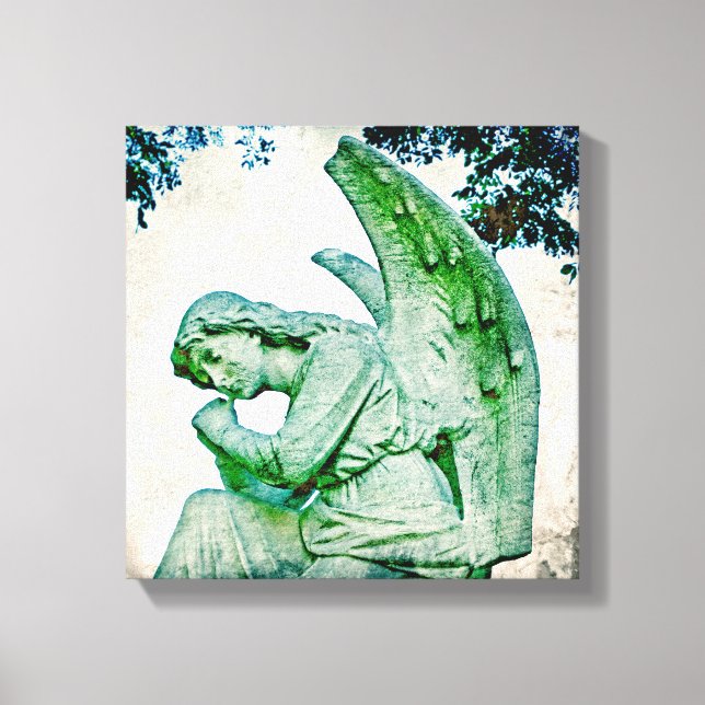 Angel's Thoughts Canvas Print (Front)