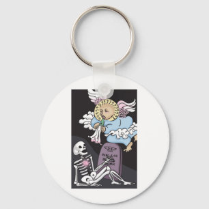 Angel's Trumpet Keychain