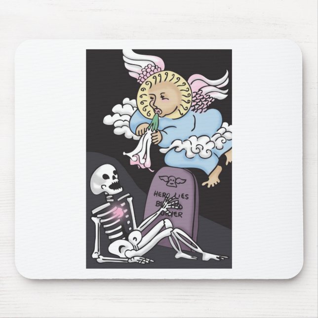 Angel's Trumpet Mouse Pad (Front)