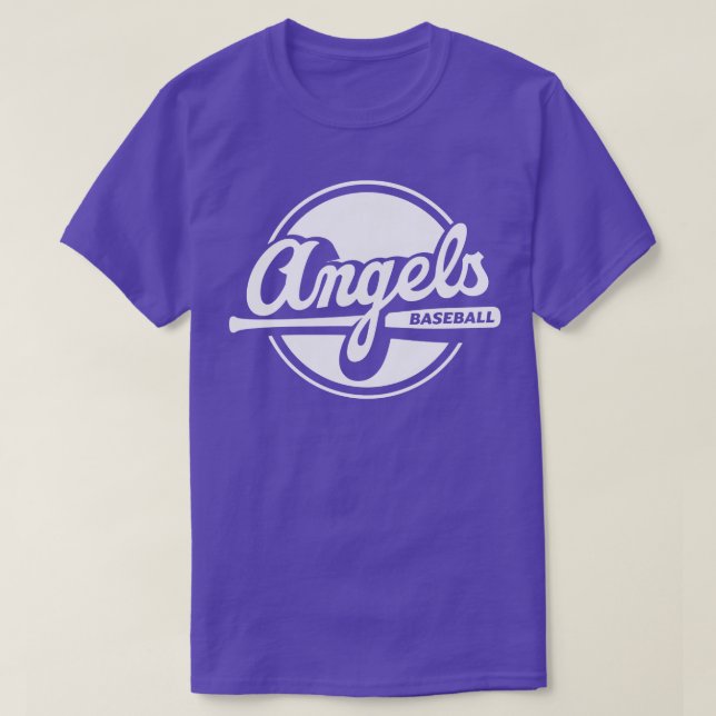 Angels Up to Bat T-Shirt (Design Front)