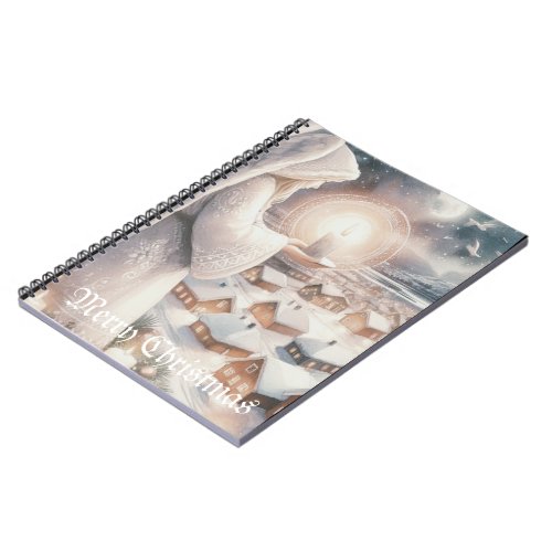 Angels watch over you notebook
