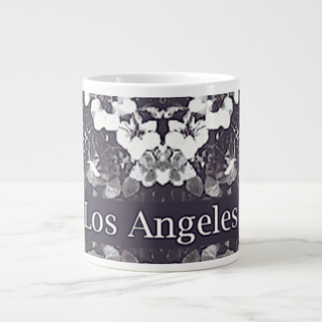 Angels watching over Los Angeles Tea Cup (Front)