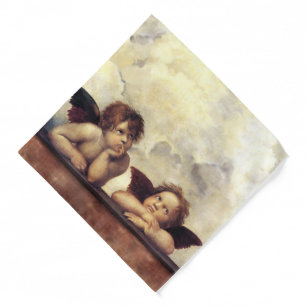 ANGELS / Winged Cherubs ,Clouds Raffaello Sanzio B Bandana