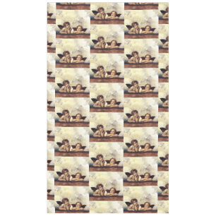 ANGELS / Winged Cherubs ,Clouds Raffaello Sanzio  Tablecloth