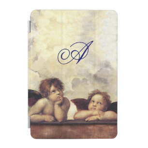 ANGELS /Winged Cherubs Monogram iPad Mini Cover