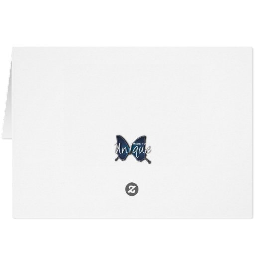 Angels Wings G Card - Custom Order Template Design (Back Horizontal)