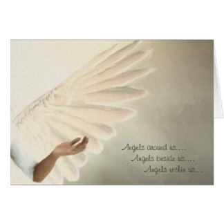 Angels Wings G Card - Custom Order Template Design