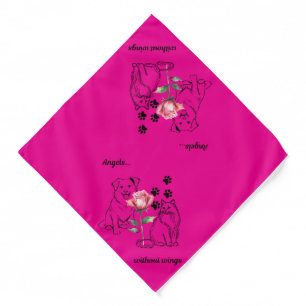 Angels...without wings Pet Bandana