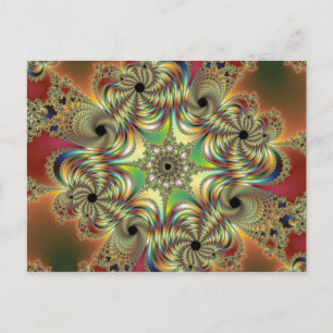 Angelus Fractal Postcard