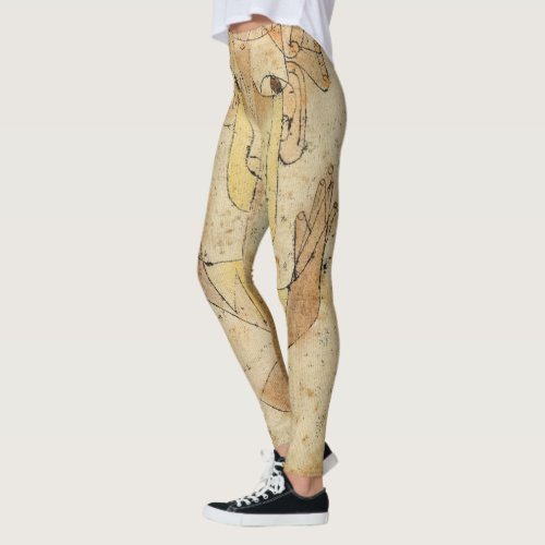 Angelus Novus by Paul Klee Leggings