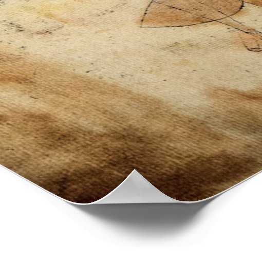 Angelus Novus by Paul Klee Poster | Zazzle