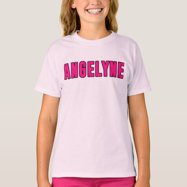 Angelyne name T-Shirt (Front)