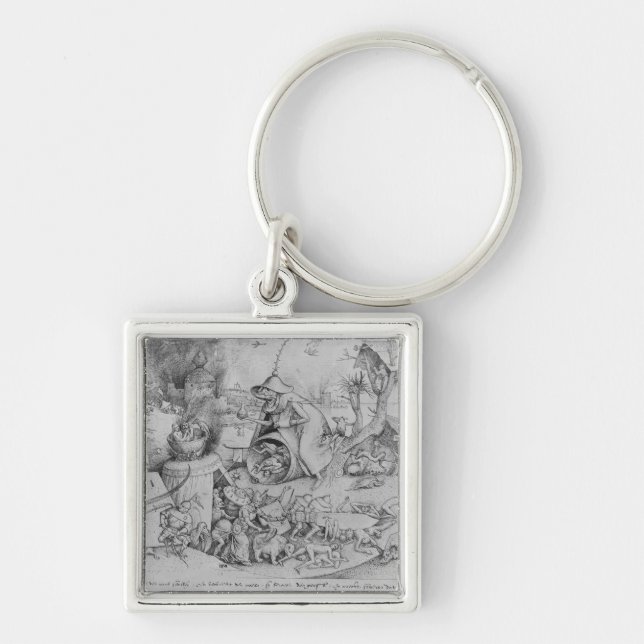 Anger, 1557 keychain (Front)