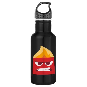 Anger 2 Stainless Steel Water Bottle by insideout at Zazzle