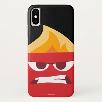 Anger Iphone X Case by insideout at Zazzle
