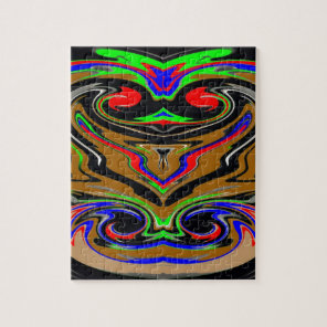 Anger Expression :  Reversible I AM ANGRY Art Jigsaw Puzzle