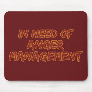 Anger Management custom color mousepad