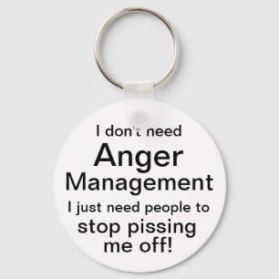 Anger Management Key Chain