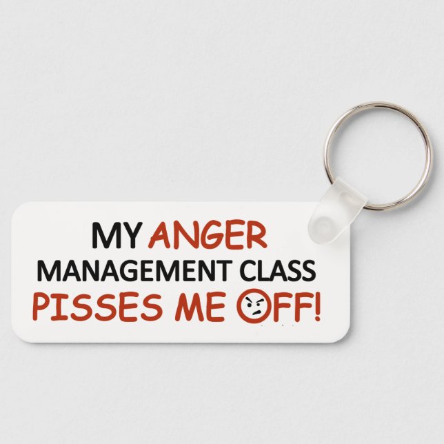 Anger Management Keychain (Front)