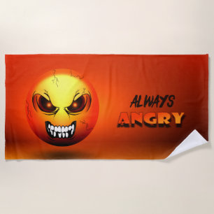 Angermoji Beach Towel