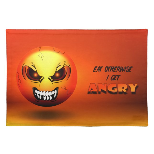 Angermoji Table Set Cloth Placemat (Front)