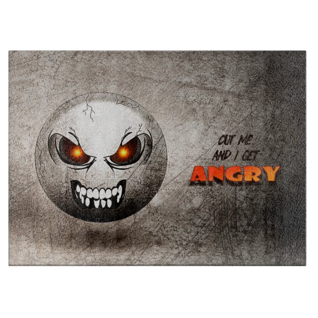 Angermoji Vintage Cutting Board (Front)